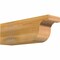 Ekena Millwork Del Monte Rough Sawn Rafter Tail, Western Red Cedar, 6"W x 8"H x 24"L RFT06X08X24DEL00RWR - alternate 1